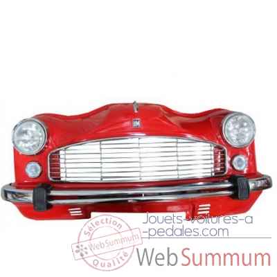 Calandre de voiture rouge Antic Line -SEB14658