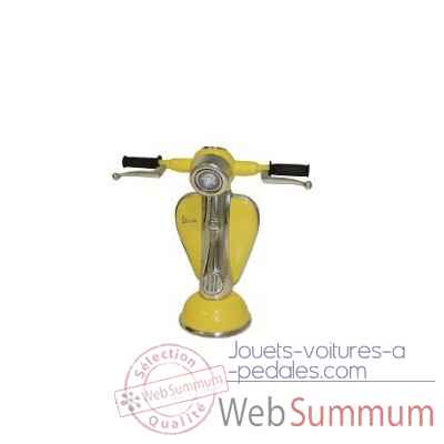 Lampe vespa jaune Antic Line -SEB14674