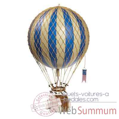 Video Replique Montgolfiere Royal Aero Bleu 32 cm -amfap163d