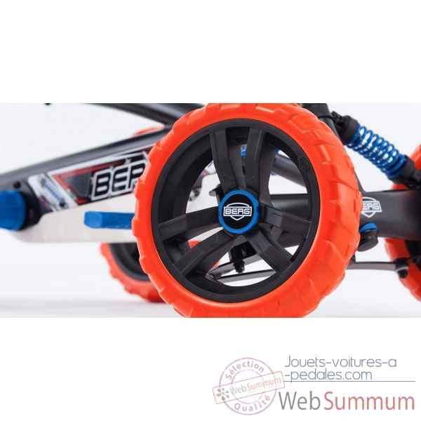 Kart a pedales buzzy nitro bleu/noir/orange Berg Toys -24.30.01.00 -4