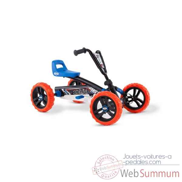 Kart à pédales buzzy nitro bleu/noir/orange Berg Toys -24.30.01.00