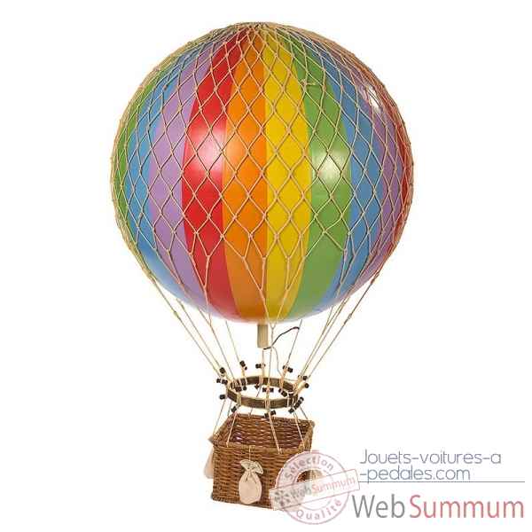 Ballon Jules Verne, montgolfiere arc en ciel Decoration Marine AMF -AP168E