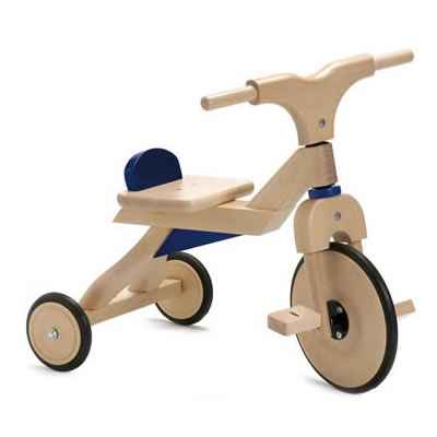Tricycle Bois Jasper Toys bleus -5049201